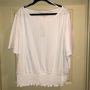 Michael Kors white blouse!
